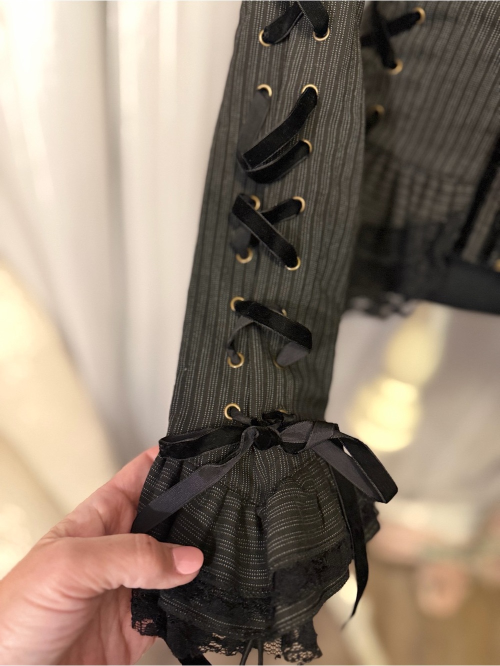 🖤 RARE SPIN DOCTOR FLORENCE GOTHIC JACKET — SIZE XL 🖤 - Picture 5 of 16